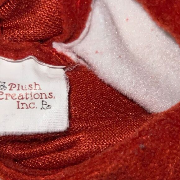 Vintage 1995 Plush Creations Dinosaur Pterodactyl Plush Hand Puppet 6” - Picture 7 of 7